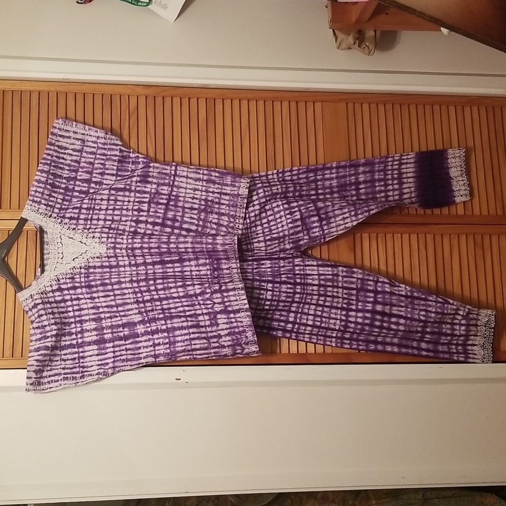 Vintage Traditional African Pants And Shirt